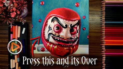 Illustration Daruma Doll, Daruma