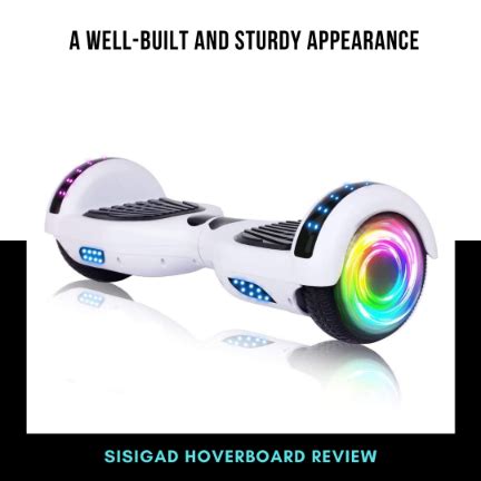 Sisigad Hoverboard Self-Balancing Scooter Review | Ride On Lab