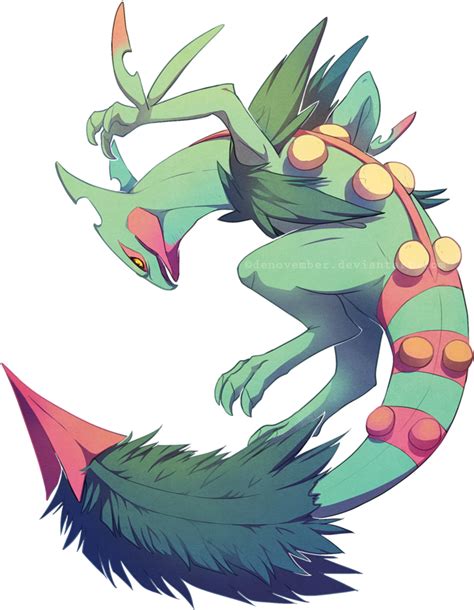 Download Mega Sceptile By Denovember D88tqjx Mega Sceptile Full