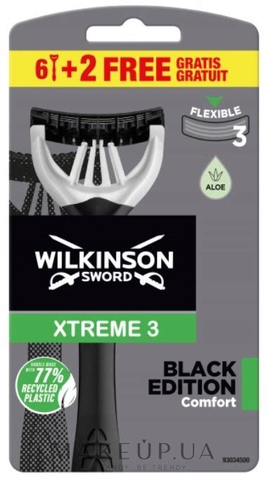 Набір одноразових станків для гоління 6 2 шт Wilkinson Sword Xtreme