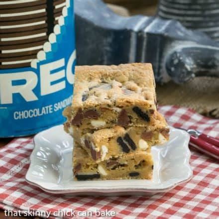 Oreo Chocolate Chip Bars That Skinny Chick Can Bake