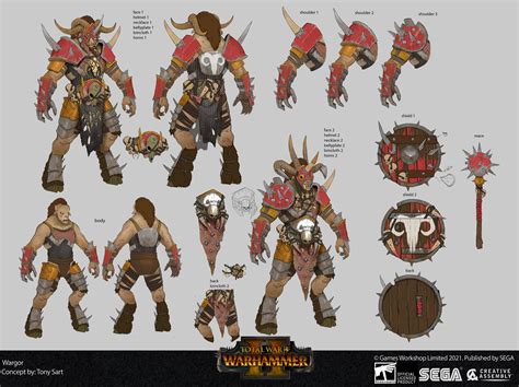 ArtStation - Total War Warhammer 2 'SILENCE AND THE FURY' concepts (Part 2)