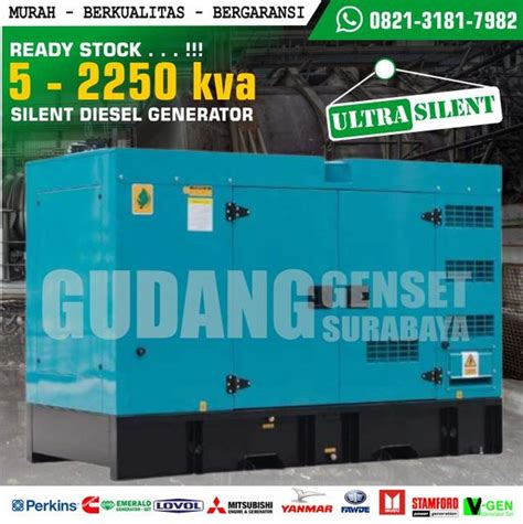 Jual Genset Cummins 40 Kva 100 Kva 150 Kva 200 Kva Murah