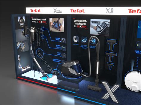Концепт Оборудования TEFAL в М-ВИДЕО on Behance