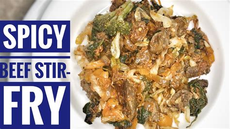 Spicy Beef Stir Fry Whole Keto Paleo Simple Healthy