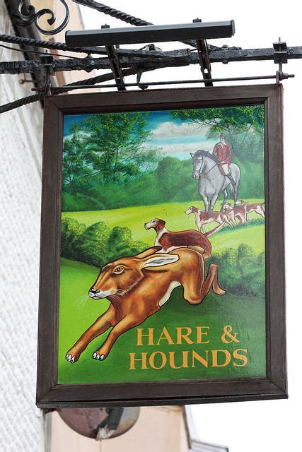 Hare And Hounds Pub Sign Worthing West Sussex Uk Pub Signs Hound