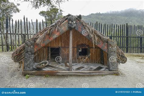 Traditional Maori House Editorial Photo Image Of Entrance 219721551