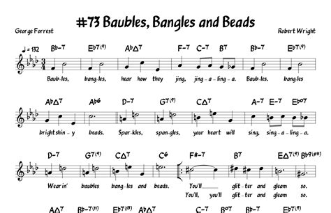 Baubles Bangles And Beads Sheet Music Kirby Stone Four Piano