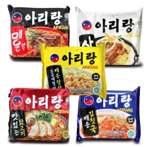 Jual Mie Arirang Mie Instan Noodle Instant Halal Spicy Fried Noodle