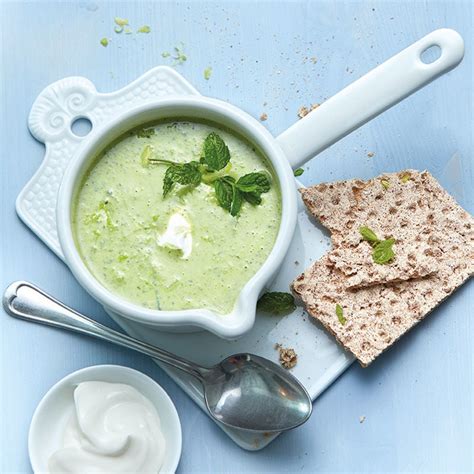 Erbsen Joghurt Suppe Mit Minze Rezept Ww Deutschland