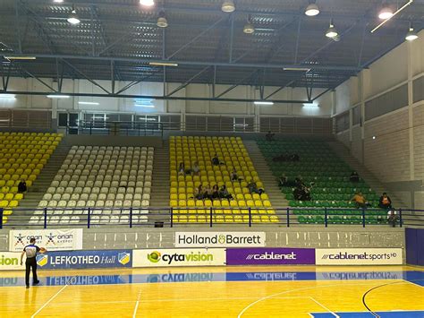 Λιγοστός κόσμος στο Λευκόθεο - Cyprus Basket