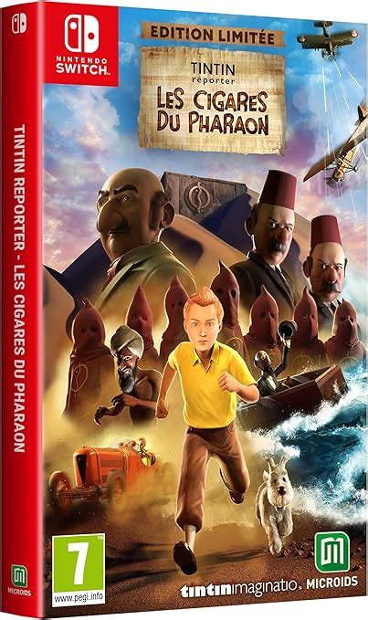 Tintin Reporter Les Cigares Du Pharaon Edition Limit E Switch