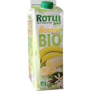 Jus De Fruits BIO Nectar Banane Vanille Tahiti Pack