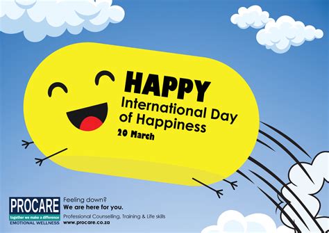 International Day of Happiness — PROCARE