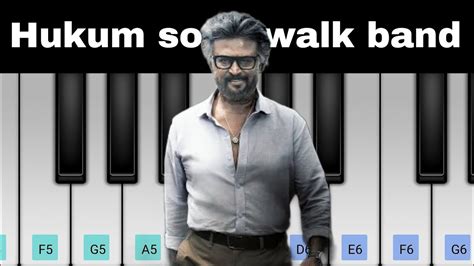 Jailer Hukum Song Walk Band Piano Cover Super Star Rajinikanth