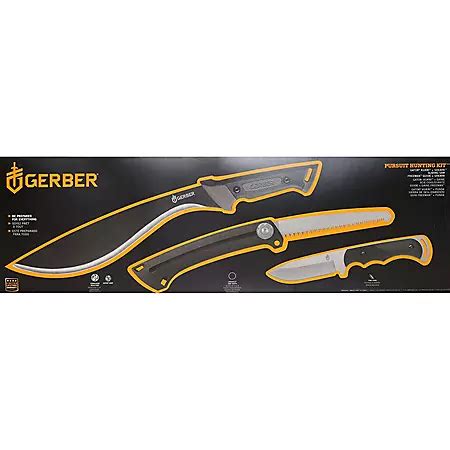 Gerber Pursuit 3-Piece Hunting Knife Set - Sam's Club