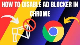 How To Disable Adblock On Google Chrome Remove Adblock Full Guide