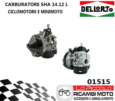 Carburatore Dell Orto Sha L Senza Miscelatore Per Minimoto