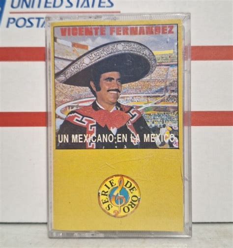 Vicente Fernandez Un Mexicano En La Mexico Cassette 1994 Mariachi