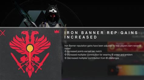 Destiny Season Of Seraph Iron Banner Returns With Increase Reputation