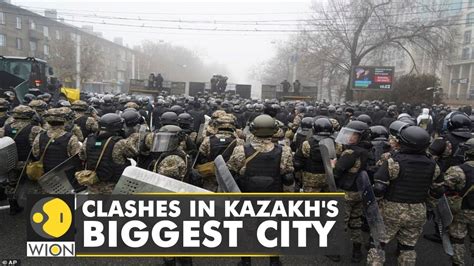 Russia Led Troops Arrive In Kazakhstan Amid Unrest Over Fuel Prices