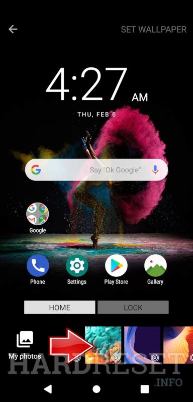 How To Change Wallpaper On Zte Optus X Wave