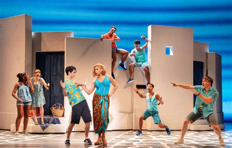 Theater Review Mamma Mia 25th Anniversary Tour At The Kennedy Center