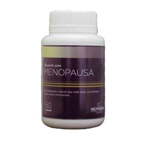 Composto Para Menopausa 60 Cápsulas Nicpharma no Shoptime