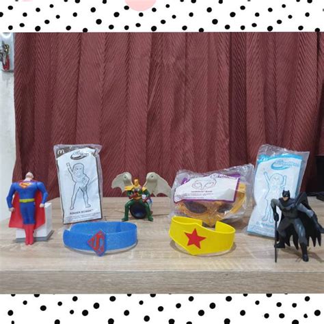 Jual Happy Meal Justice League Action 2017 DC Batman Hadiah Happy Meals