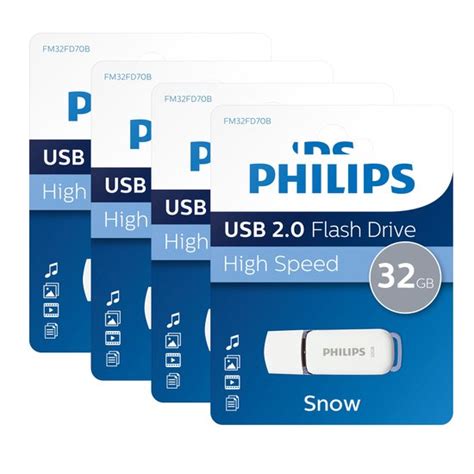 Philips Fm Fd B Usb Stick Gb Usb Snow Edition Space