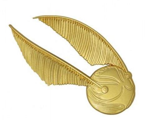 Harry Potter Limited Edition K Gold Plated Oversized Golden Snitch