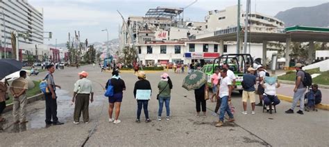 La Jornada Habitantes De Acapulco Piden Que Sus Viviendas Sean