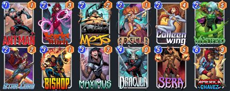 Tier List Des Meilleurs Decks De Marvel Snap Gamosaurus