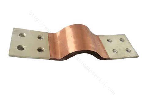 Flexible Laminated Flat Copper Busbar Copper Connectors Electrical Busbar Connectors Grounding