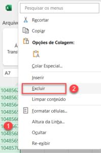 Excluir Linhas Colunas Infinitas No Excel E No Google Planilhas