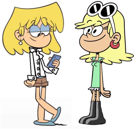 Lori And Leni Loud With Buttons And Boots By Conorlordofcreation On