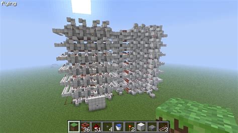 Massive Redstone Tnt Cannon Shoots 140 Tnt Minecraft Map