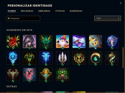 Desapego Games League Of Legends Lol Conta Moldura E Cone Do