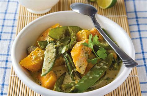 Vegetable Thai Green Curry Thai Recipes Goodtoknow