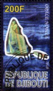 Stamp Opale Nobile Djibouti Illegal Stamps Djibouti Col DJ 2010 11 9