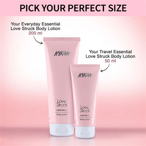 Nykaa Love Struck Body Lotion Love Notes Buy Nykaa Love Struck Body