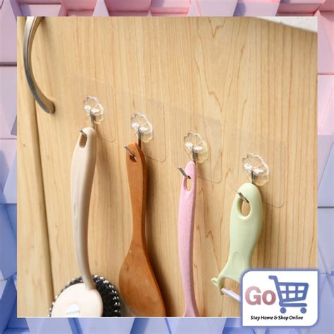 Jual Go H Hook Hanger Gantungan Wall Kait Dinding Jilbab Baju