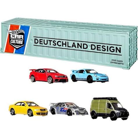 Hot Wheels Premium Car Culture Deutschland Design Container Bundle Car Set Shopee Philippines