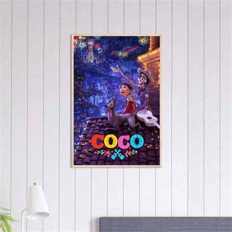 COCO Movie Poster, Coco Classic Vintage Movie Poster, - Citiesbox