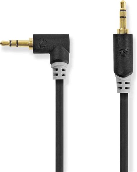 Nedis Stereo Audiokabel Mm Male Mm Male Verguld M