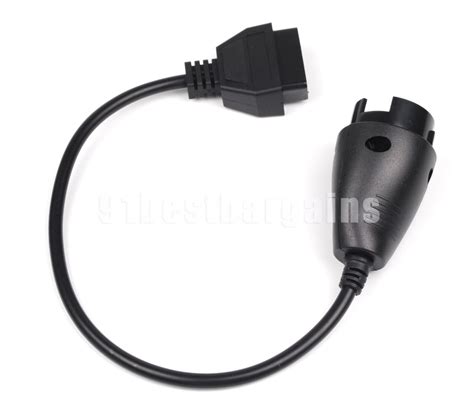 38pin Obd1 16pin Obd2 Diagnose Adapter Stecker Mercedes W124 W202 W210 0b10 Ebay