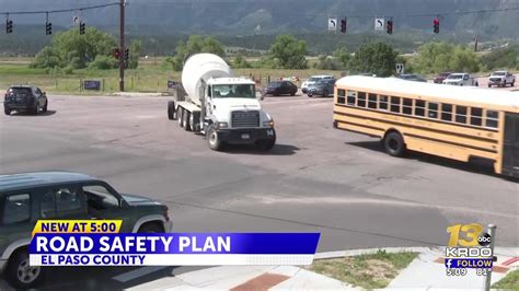 Road Safety Plan Approved By El Paso County Commissioners Youtube