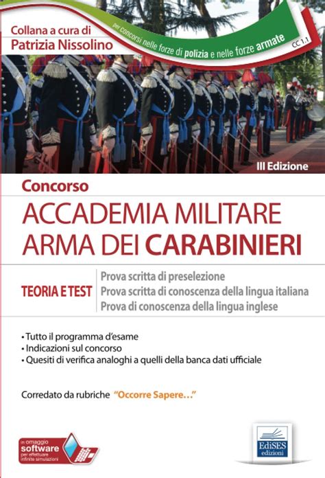 Concorso Accademia Militare Arma Dei Carabinieri Teoria E Test Per