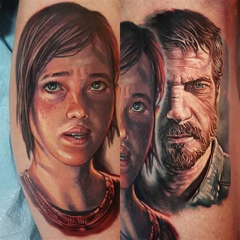 Ellie And Joel From Joel The Last Of Us Done By Bmerckink The Last