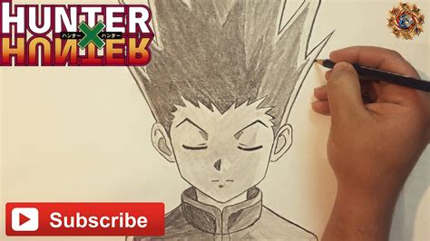 Speed Drawing Gon Freecs Hunter X Hunter Drawing Tutorial HD YouTube